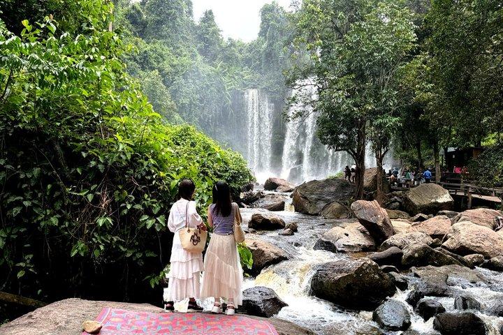 Kulen Mountain Wasserfall Tour mit Picknick Mittagessen ab Siem Reap