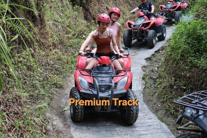 Bali ATV Ride through Waterfall, Jungle, Cave, River, Long Tunnel