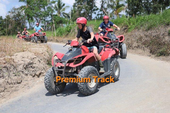 Bali ATV Ride through Waterfall, Jungle, Cave, River, Long Tunnel