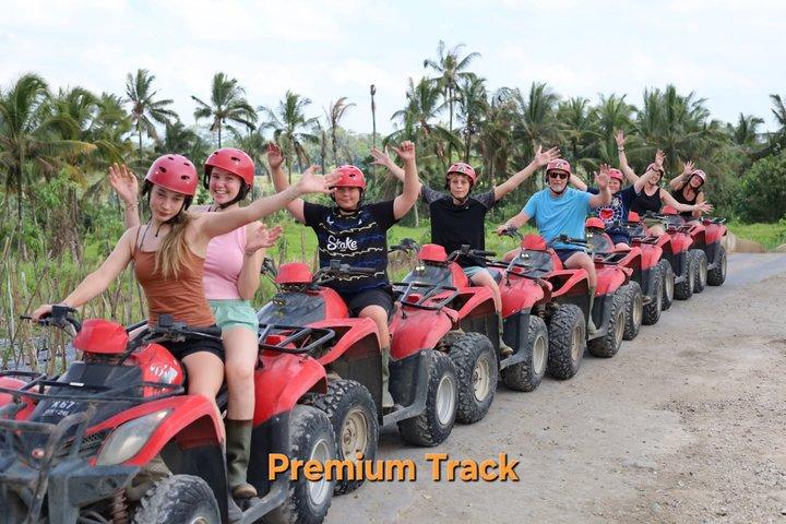 Bali ATV Ride through Waterfall, Jungle, Cave, River, Long Tunnel