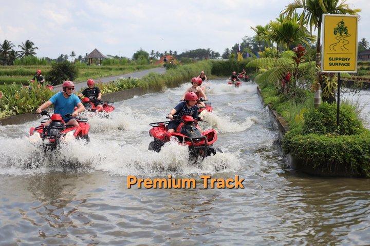 Bali ATV Ride through Waterfall, Jungle, Cave, River, Long Tunnel