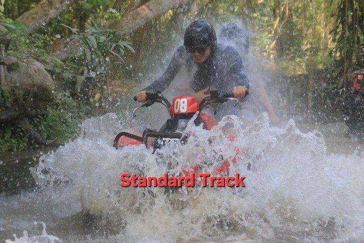 Bali ATV Ride through Waterfall, Jungle, Cave, River, Long Tunnel