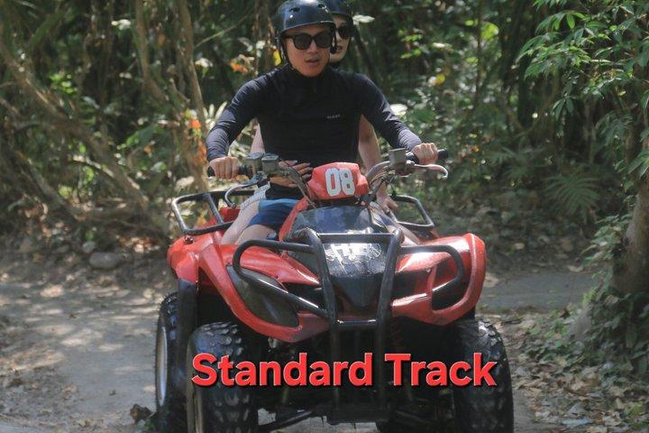 Bali ATV Ride through Waterfall, Jungle, Cave, River, Long Tunnel