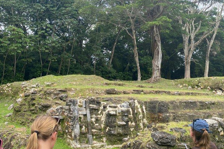 ベリーズシティ発、アルトゥンハ遺跡、ラム酒工場、ベリーズの看板をガイド付きで巡る