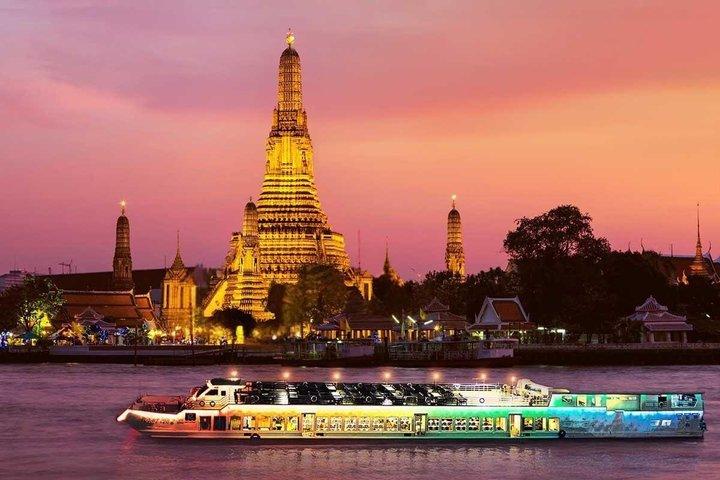 Crucero de Cena Halal Loy Krathong en Bangkok por Riverside Faraya