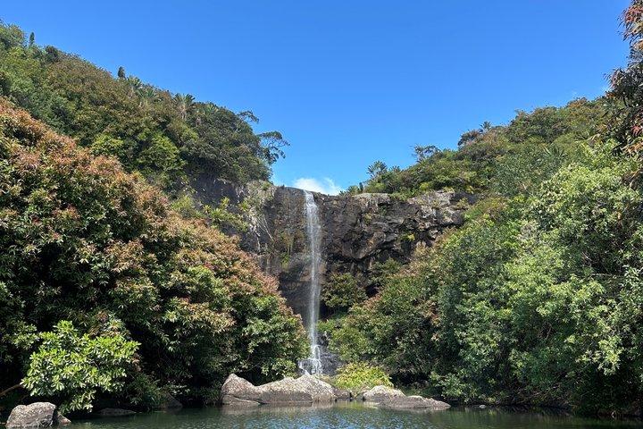 Green loop at Sept Cascades in Mauritius Hiking