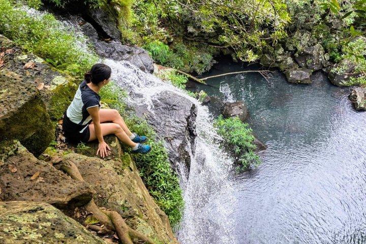 Green loop at Sept Cascades in Mauritius Hiking