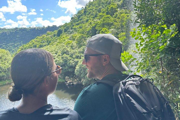Green loop at Sept Cascades in Mauritius Hiking