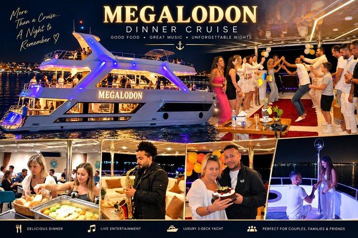 シャルム・エル・シェイク メガロドン 紅海ディナークルーズ（ドリンク付き）