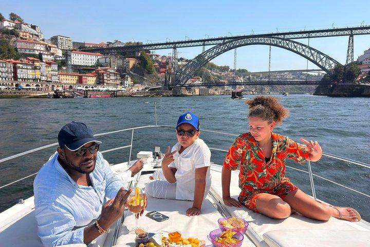 Porto Luxury Private Sunset Yacht Cruise on the Douro River
