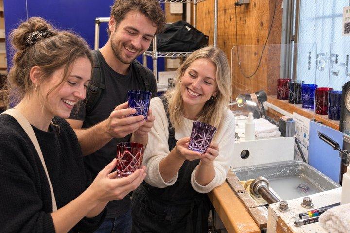 Asakusa, Tokyo: Cut Your Own Edo Kiriko Glass with an Artisan