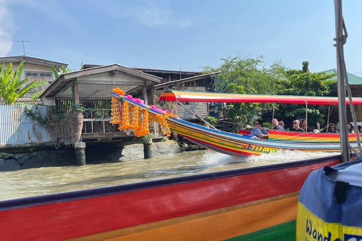 Bangkok Grand Palace Wat Pho and Wat Arun Boat Tour