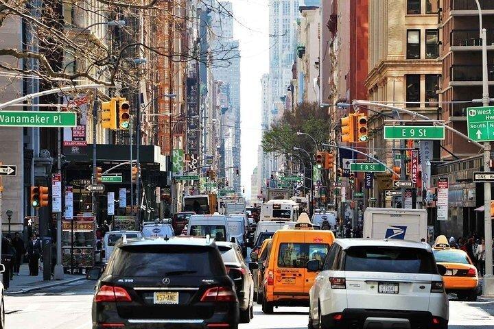 必見の観光スポットを巡るニューヨーク市1日プライベートツアー