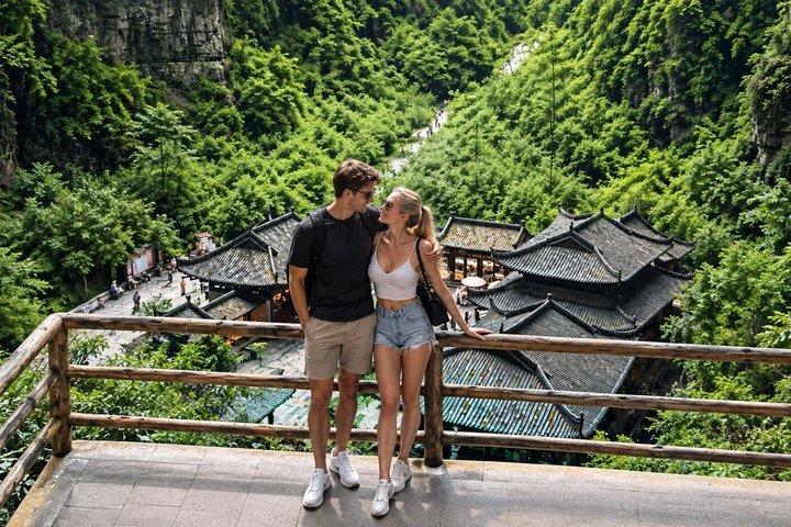 Tour dei tre ponti di Wulong e della montagna delle fate da Chongqing