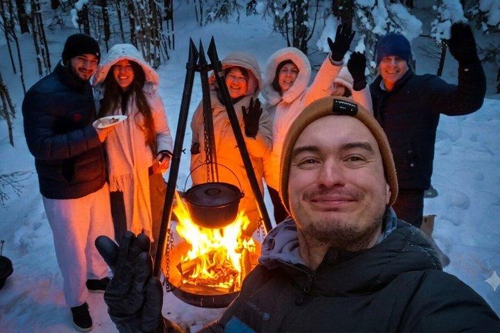 Oslo Forest Torchlight Walk and Chef's Norwegian Campfire Waffles