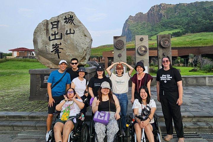 車椅子で行く済州島西の旅
