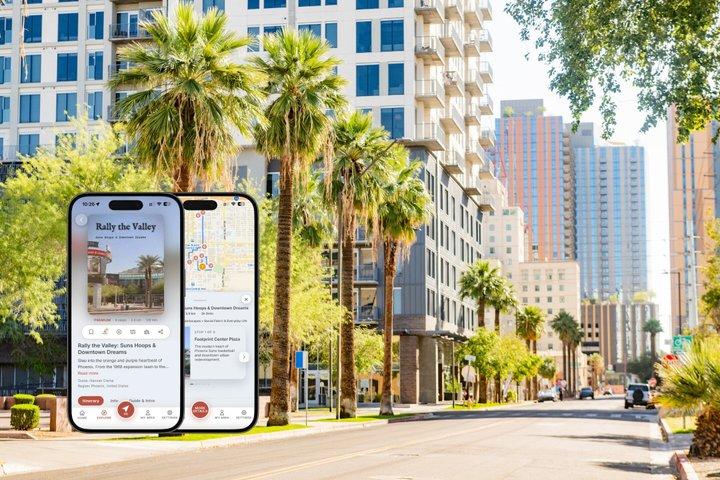 Self-Guided Podcast Tour Phoenix: Suns, Hoops and Downtown Dreams