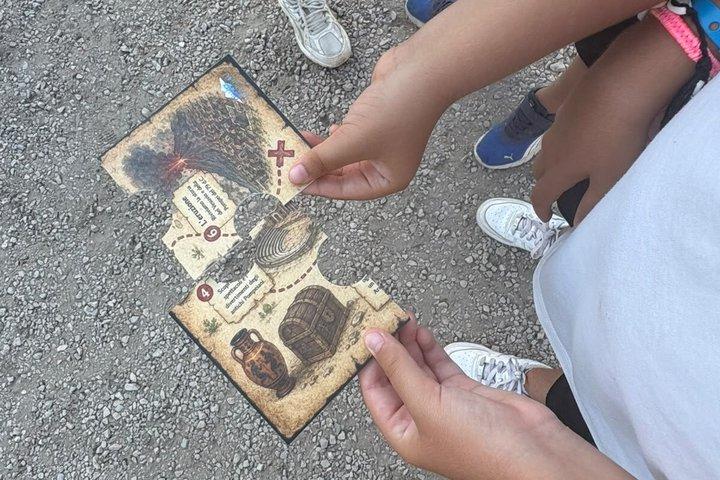 子供向けポンペイ宝探し