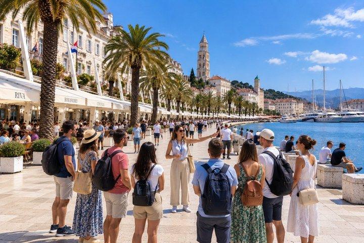 Privat tur i Split og Trogir med afhentning og afhentning