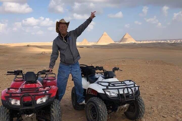 Private 1-Hour Giza Pyramids Quad Bike Safari Tour