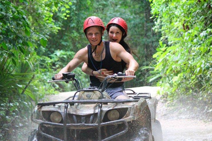 ATV, Zipline & Cenote Adventure from Playa del Carmen