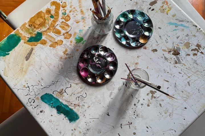 Venice Carnival Mask Decoration Course in Palace