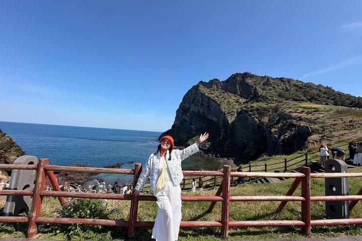 済州ウド島、城山とみかん狩りツアー
