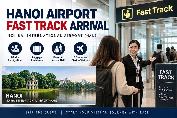 ハノイノイバイ空港ファストトラック到着サービス