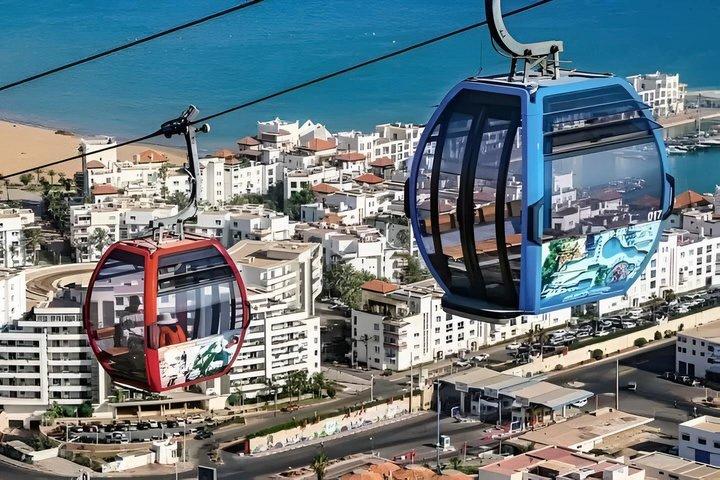Agadir stadstour & kabelbaanervaring