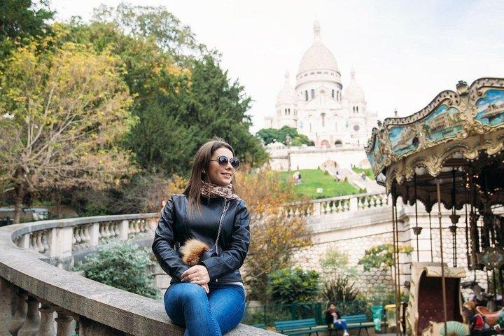 パリ モンマルトル プライベートウォーキングツアーとサクレ・クール寺院