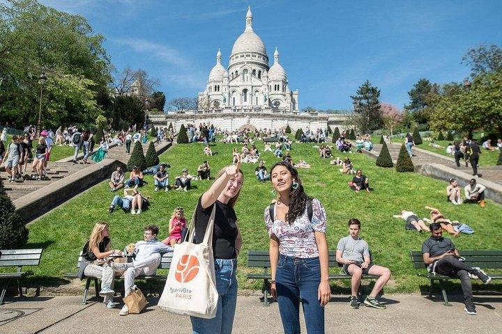 パリ モンマルトル プライベートウォーキングツアーとサクレ・クール寺院