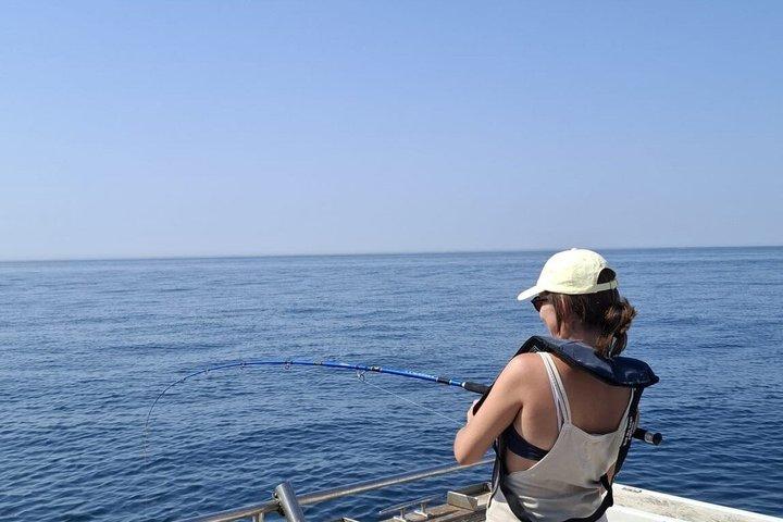 セシンブラでの釣り体験：海での午前中。