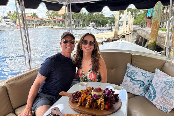 Privat brunchkryssning Millionaires Row-palats Fort Lauderdale