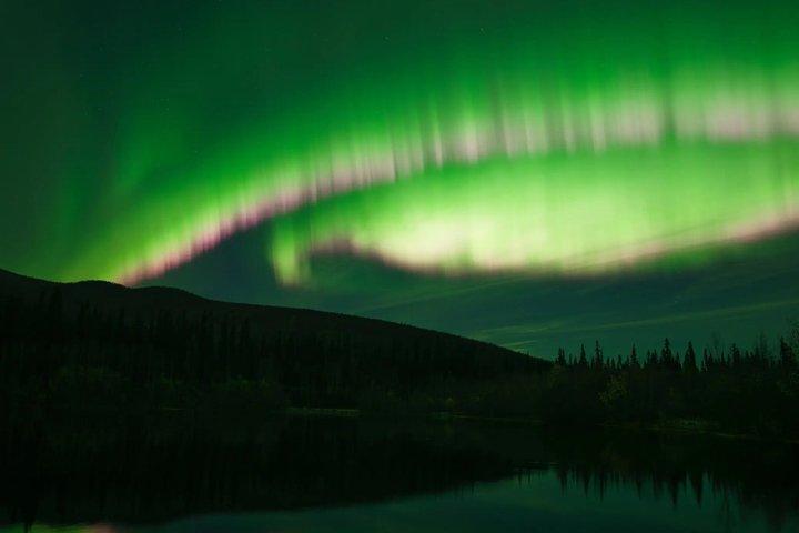 マイアとのフェアバンクスでの写真付きオーロラツアー