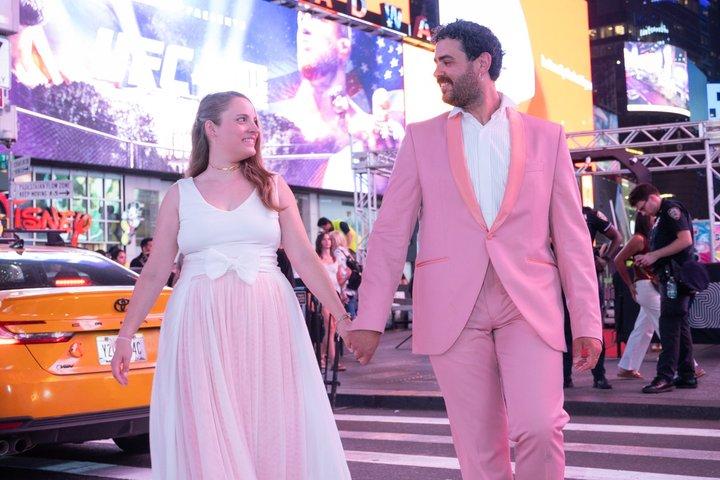 ニューヨークのタイムズスクエア・エクスプレス撮影 15分