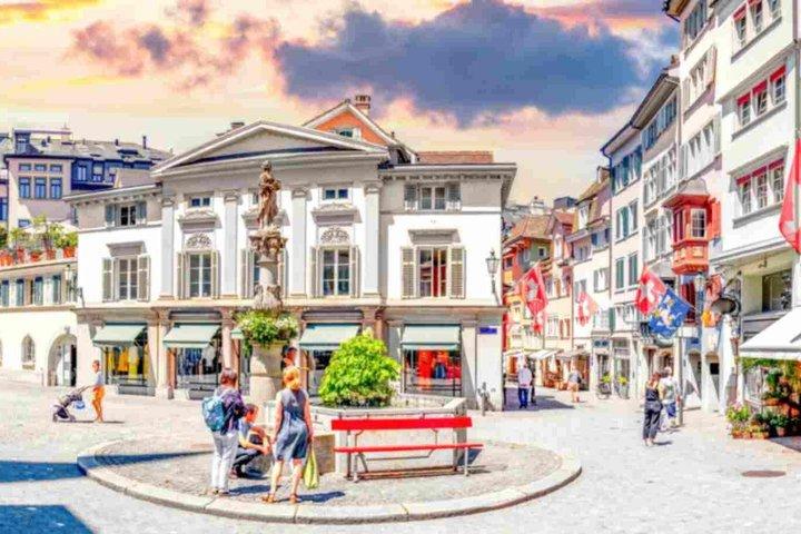 Zurich gamle bydel gåtur