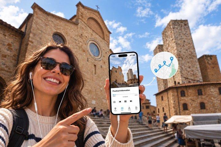 San Gimignano Self Guided Tour of Stone Towers and Saffron