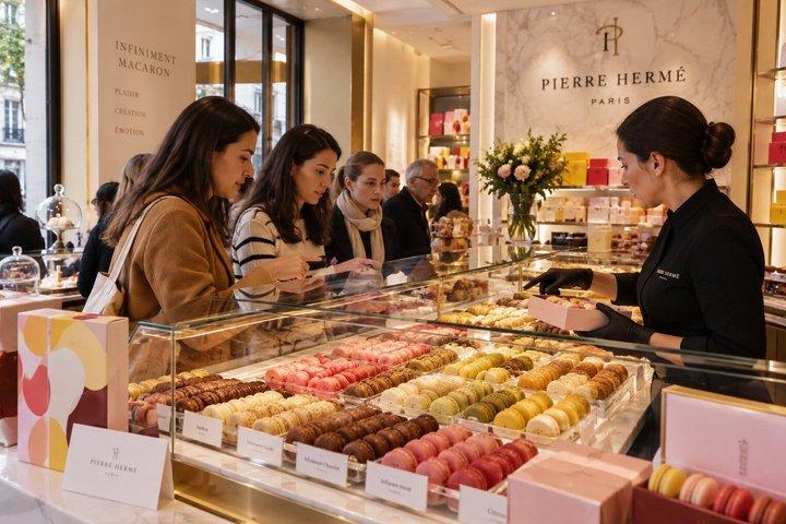 パリ・サンジェルマン フード、マカロン&カルチャー ツアー 7品試食付き