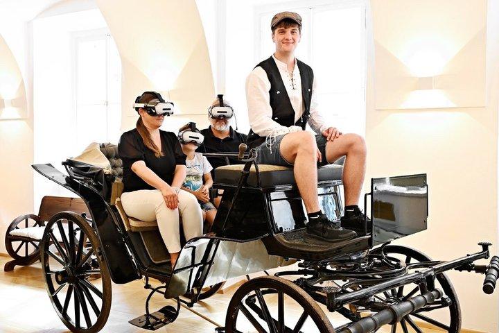 馬車からのバーチャルリアリティ体験でプラハを発見する