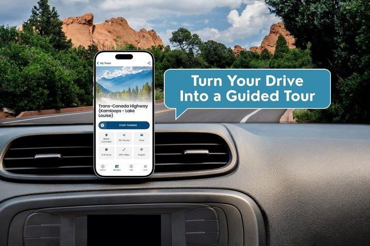 Scenic Kamloops Self Guided Audio Driving Tour to Lake Louise