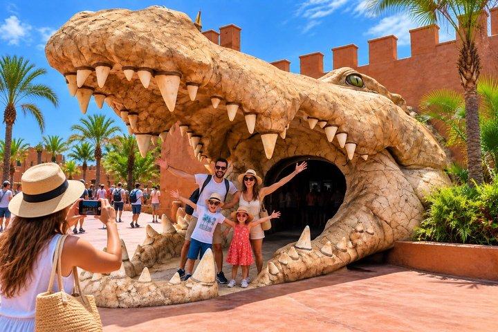 Agadir : Crocoparc-ticket & boomklimmende geitentour met transfer
