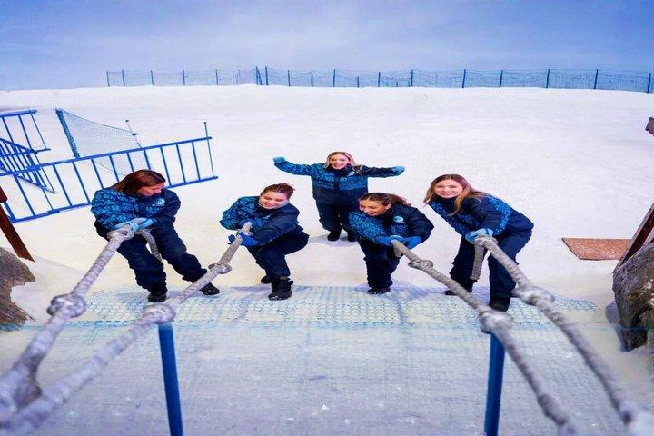 Abu Dhabi Snow Park Entry Ticket Indoor Snow Experience