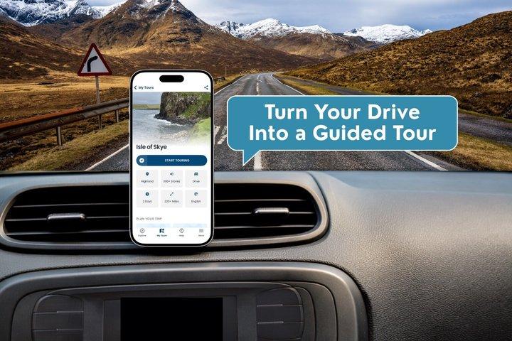 Isle of Skye Driving Tour, självguidad GPS Audio Guide