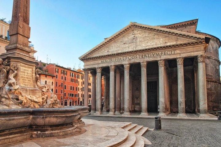 Rom St. Petersbasilika Pantheon och Trevifontän Combo