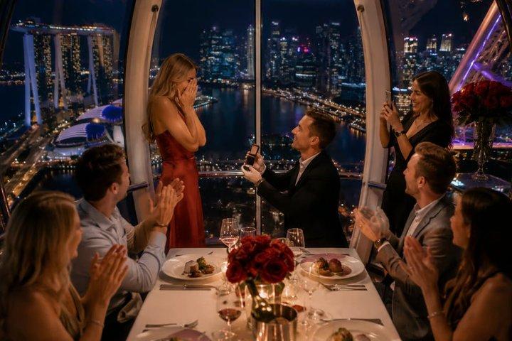 Singapore Flyer Tickets and Luxury Dining Experience