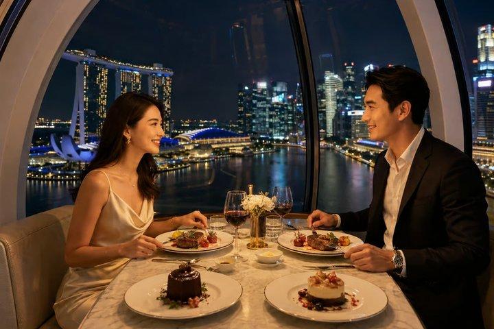 Singapore Flyer Tickets and Luxury Dining Experience