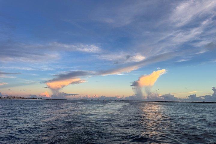 ドルフィンウォッチング付きデスティン・サンセットクルーズ