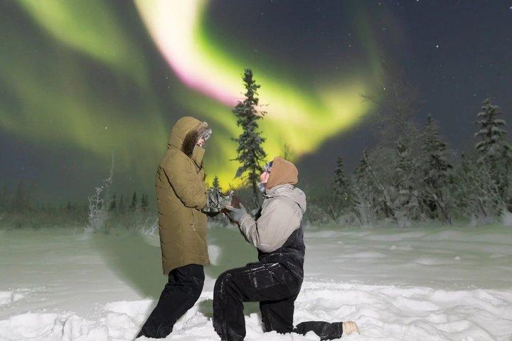 Private Northern Lights Tour with Photos in Fairbanks with Levi