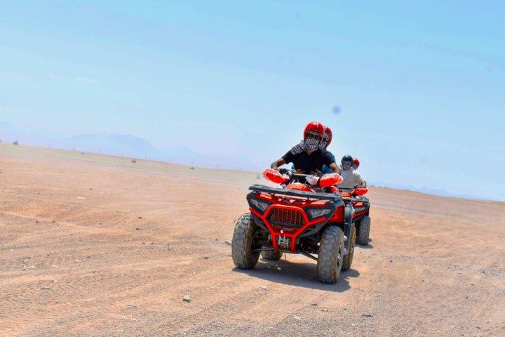 Hurghada Desert Safari: Quad, Buggy, 4X4 Jeep, BBQ Dinner & Show