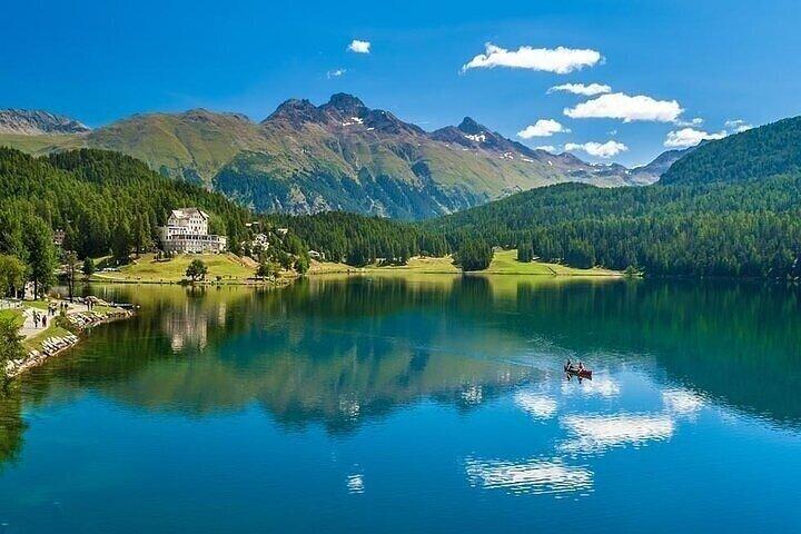 Bernina Express First Class, St. Moritz and Lake Como